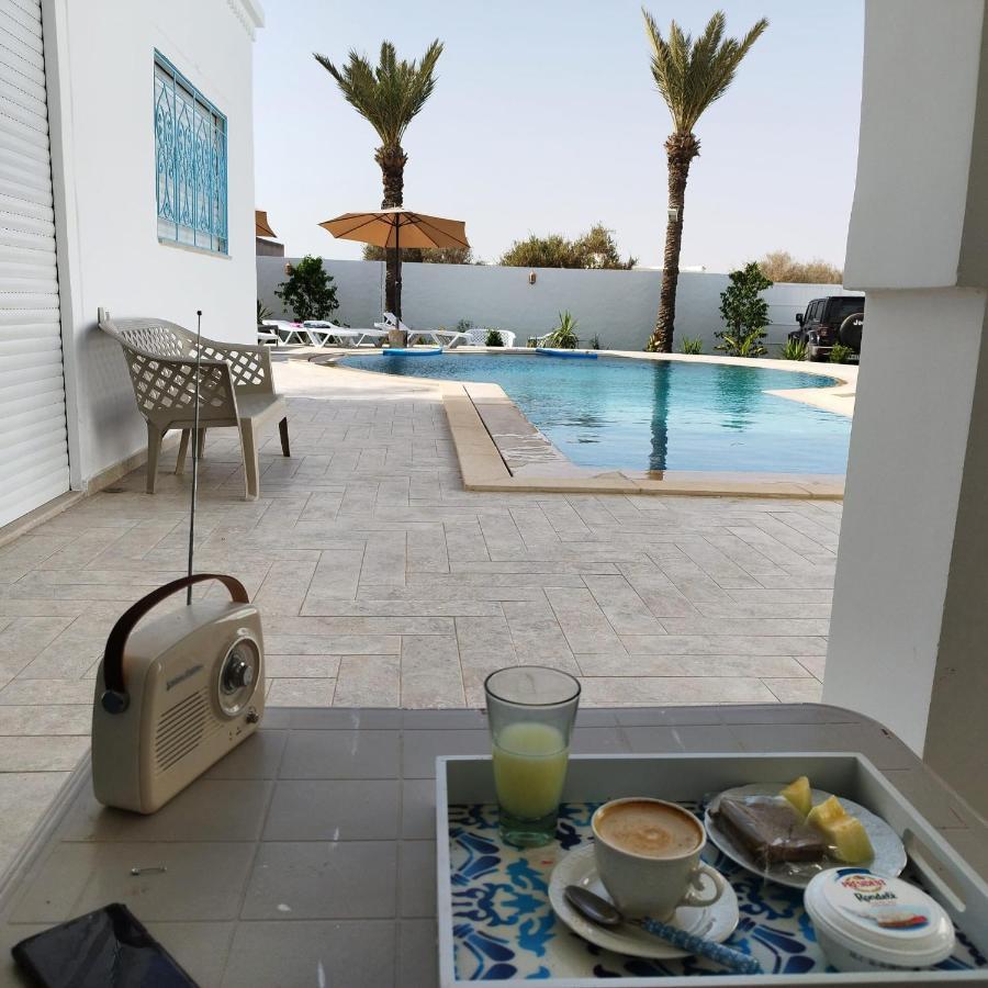 Villa La Palmeraie D'Arkou, Grande Piscine Exterior foto